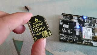 How to use Bluetooth Xbee Module on ardusimple ublox F9 with UBX message support [upl. by Ferna]