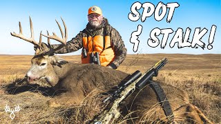 Stalking a BIG FRAMED Nebraska Buck [upl. by Ardaed439]