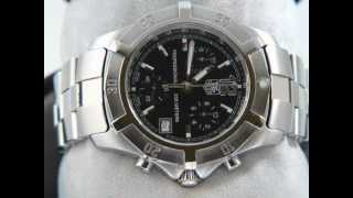 TAG Heuer 2000 Exclusive series Chronograph with black dial CN1110BA0337 [upl. by Acirema]