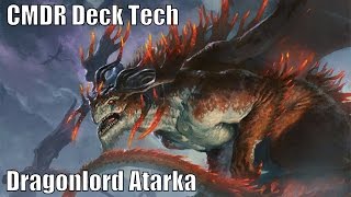 Uriahs Dragonlord Atarka CMDR Deck EDH  Commander  Magic the Gathering [upl. by Mylo513]