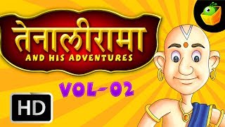 Tenali Raman Full Stories Vol 2 In Hindi HD  MagicBox Animations [upl. by Elletsyrc]