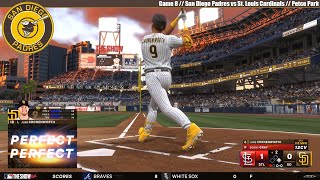 MLB THE SHOW 24  San Diego Padres vs St Louis Cardinals  Game 8 [upl. by Harat947]