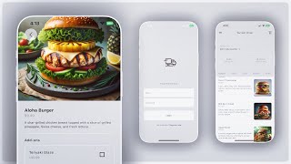 📱 FULL Food Delivery App w Backend • Flutter Tutorial [upl. by Lateehs]