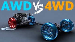 The Difference Between AWD vs 4WD [upl. by Hguh687]