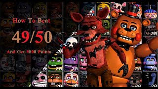 How to Beat 4920 And Get 9800 Points  Ultimate Custom Night [upl. by Elleb]