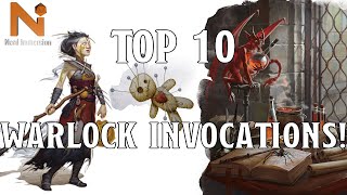 Top 10 DampD 5e Warlock Invocations  Nerd Immersion [upl. by Mori]