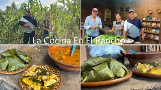 Corundas Tradicionales Con Papá y Mi Hermano La Cocina En El Rancho [upl. by Brigette]