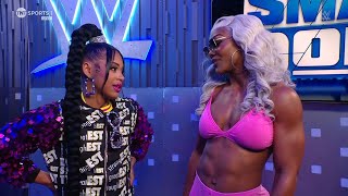 Jade Cargill confronts Bianca Belair  Smackdown 6212024 [upl. by Steffi]