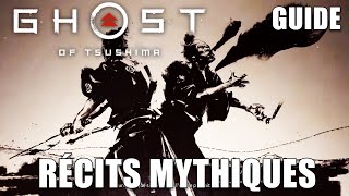 GHOST OF TSUSHIMA  EMPLACEMENTS ET SOLUTIONS DE TOUS LES RÉCITS MYTHIQUES Conteur de récits GUIDE [upl. by Greeson182]