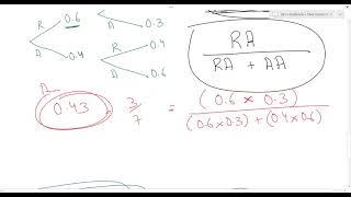 Conditional Probabilities  S1 AS Level Maths Part 4 [upl. by Esikram]