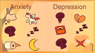 Anxiety and Depression Whats the Difference [upl. by Zelda85]