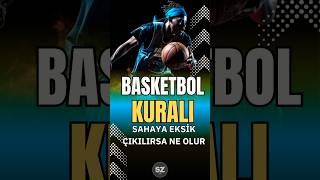 Basketbolda Sahaya Eksik Çıkılırsa Ne Olur  basketbol [upl. by Bois214]