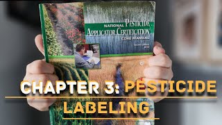 National Pesticide Applicator Certification Core Manual  Ch 3 Pesticide Labeling [upl. by Araj]