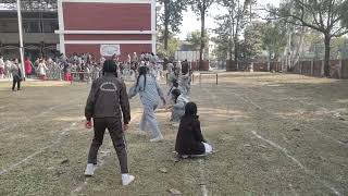 Girls Kho Kho Match  Annual Sports Day sports games school 2023 [upl. by Ahsoym]