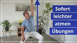 Die LEICHTER ATMEN Routine Übungen die sofort das Atmen erleichtern [upl. by Fahland727]