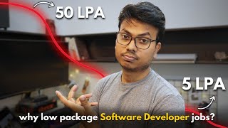 50 LPA to 5 LPA  reality of software developer job offers [upl. by Eirrod]