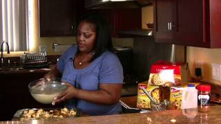 Panettone Bread Pudding featuring Bauducco Panettone  Cooking With Carolyn [upl. by Iruyas]