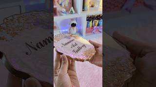 Pretty Resin Artworks🫠❤️✨  Unboxing shorts diy unboxing resinart craft art [upl. by Earl]