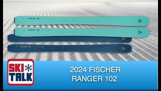 2024 Fischer Ranger 102 Ski Review with SkiTalkcom [upl. by Alicec]