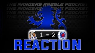 Massive 3 Points  Kilmarnock 12 Rangers  Reaction  Rangers Rabble Podcast [upl. by Nosiaj37]