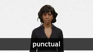 How to pronounce PUNCTUAL in American English [upl. by Faye982]