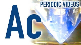 Actinium  Periodic Table of Videos [upl. by Geldens]