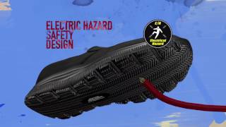 Skechers WORK Relaxed Fit Flex Advantage YouTube [upl. by Ahsilyt143]