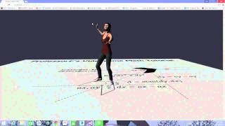 Babylonjs Test Mixamos Victoria Dance Animation [upl. by Aneerhs682]