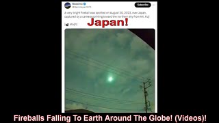 Fireballs Falling To Earth Around The Globe Videos [upl. by Reinwald]