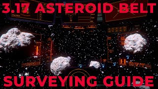 Find QUANTAINIUM Fast in the Belt  Asteroid Surveying Guide for Star Citizen Miners in 317 [upl. by Ayihsa78]