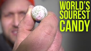 Trying The Worlds SOUREST Candy EXTREMELY Sour 10x Toxic Waste Warheads Challenge [upl. by Tracay552]