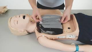 Resusci Junior QCPR  Replace Lung on Airway Head [upl. by Kern825]