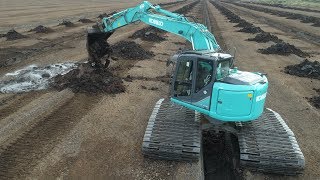 Kobelco Excavators Working in Ireland [upl. by Hedwig]