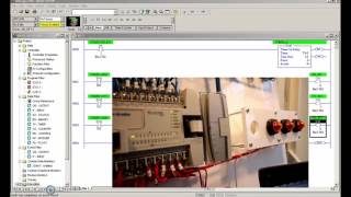 PLC Tutorial Allen Bradley RS Logix 6 TON TOF RTO Timers [upl. by Anglo]