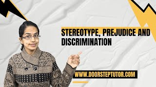 Stereotype Prejudice and Discrimination Differences  Social amp Gender Psychology  UPSC NET [upl. by Alyahc]