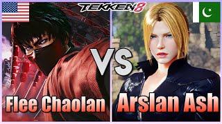 Tekken 8 ▰ Flee Chaolan Lee Vs Arslan Ash Nina ▰ Player Matches [upl. by Bauer]