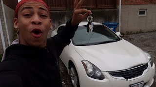 STOLEN CAR PRANK ON GIRLFRIEND SHE CRIED [upl. by Urbas]