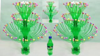 PLASTIC BOTTLE KA GULDASTA BANANE KA TARIKAGULDASTA BANANE KI VIDHIPLASTIC BOTTLE VASE CRAFT IDEA [upl. by Ytsihc]