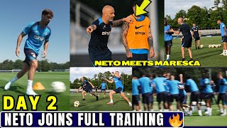 DAY 2 Pedro Neto Meets Enzo Maresca In Full Training Getting Ready For Man City [upl. by Sergo176]