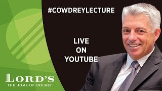 David Richardson Live at Lords  2018 MCC Spirit of Cricket Cowdrey Lecture [upl. by Sturrock]