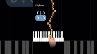 This classical piano piece is IMPRESSIVE pianotutorial shorts [upl. by Adam]