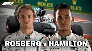 RIVALIDADES LEGENDARIAS DE F1 HAMILTON VS ROSBERG Cap 1 Parte 1 [upl. by Drawe]