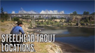 Red Dead Redemption II Steelhead Trout Locations [upl. by Sanson]