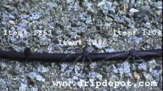 How to install Adjustable Drippers into a Drip Irrigation System [upl. by Ayouqat]