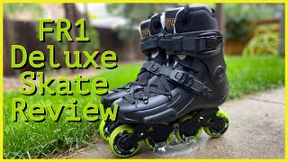 S2E22 FR1 Deluxe Skate w Intuition Liner and Compass Wheels Review inlineskating rollerblading [upl. by Ydaf]