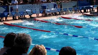 Frédéric BousquetFlorent Manaudou 50M Pap [upl. by Waylen]