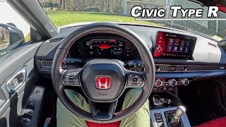 Honda Civic Type R  FL5 First Spring Drive POV Binaural Audio [upl. by Kin]