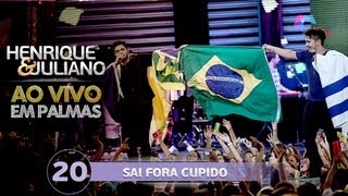 Henrique e Juliano  SAI FORA CUPIDO  DVD Ao vivo em Palmas [upl. by Sacul]