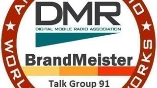 DMR Brandmeister Worldwide Net  Talkgroup 91 Net 18012020 [upl. by Letreece]