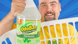 OdoBan Laundry How to Use OdoBan in Washer Best Fabric Softener Alternative [upl. by Winer316]